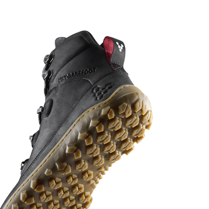 Vivobarefoot Tracker Leather At II Mens Obsidian