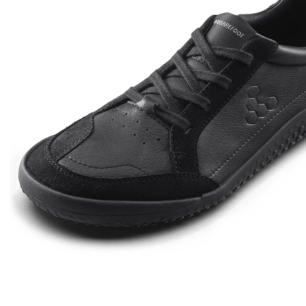 Vivobarefoot Gobi Sneaker School Juniors Obsidian