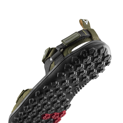 Vivobarefoot Tracker Ora Sandal Mens Dark Olive
