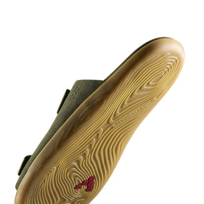 Vivobarefoot Sensus Yin Slide Mens Dark Olive
