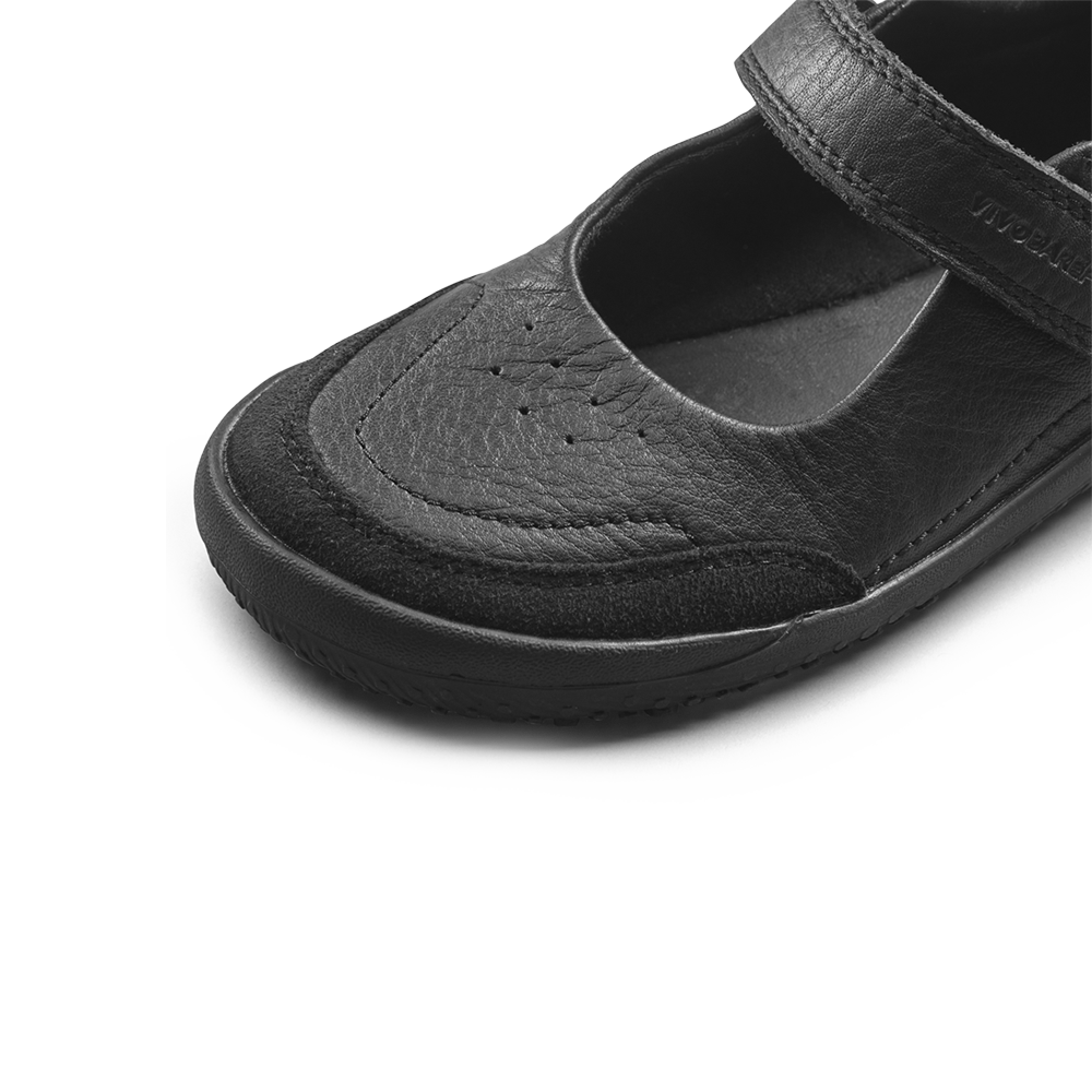 Vivobarefoot Gobi Bar Preschool Obsidian