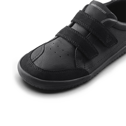 Vivobarefoot Gobi Sneaker School Kids Obsidian