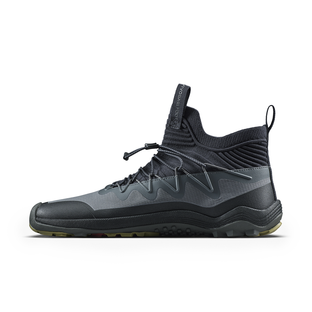 Vivobarefoot Primus Trail Flow Mid II Mens Dark Shadow