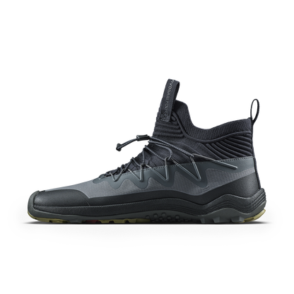 Vivobarefoot Primus Trail Flow Mid II Mens Dark Shadow