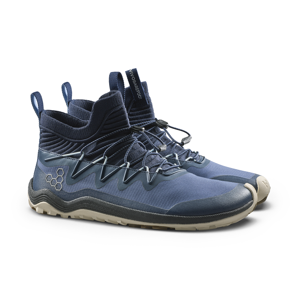 Vivobarefoot Primus Trail Flow Mid II Mens Deep Ocean