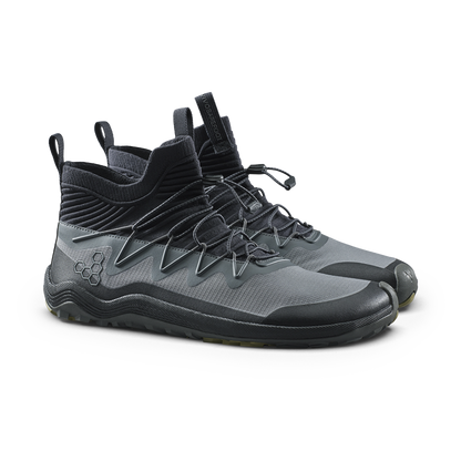 Vivobarefoot Primus Trail Flow Mid II Mens Dark Shadow