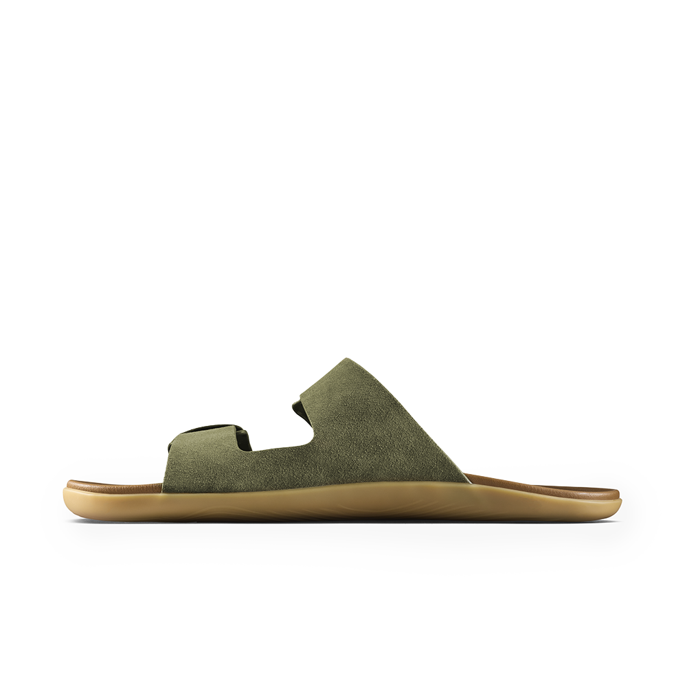 Vivobarefoot Sensus Yin Slide Mens Dark Olive