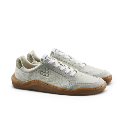 Vivobarefoot Gobi III Sneaker Leather Womens Limestone Dusty Green