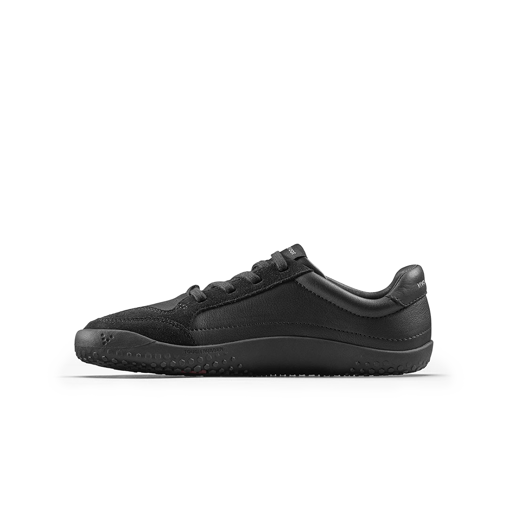 Vivobarefoot Gobi Sneaker School Juniors Obsidian