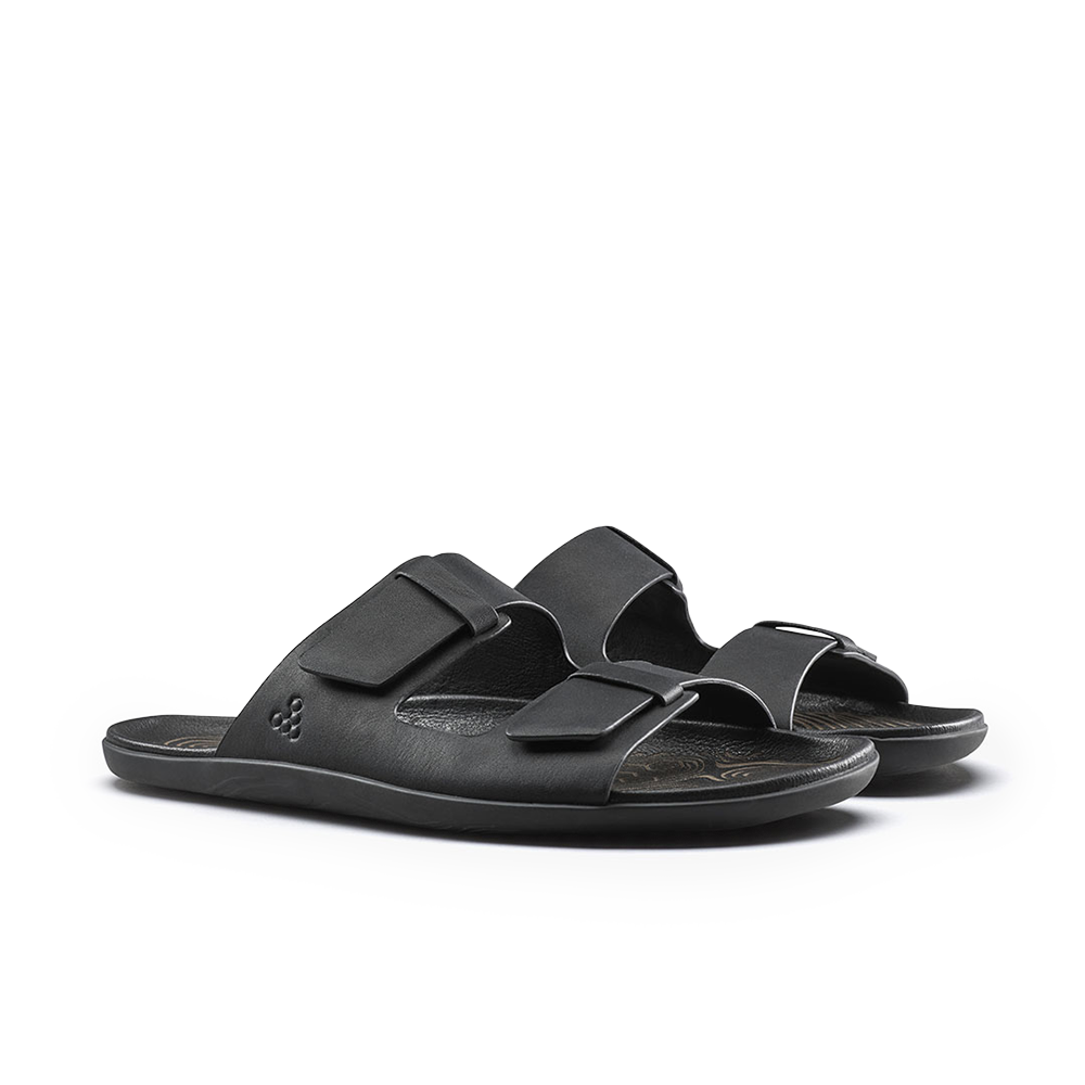 Vivobarefoot Sensus Yin Slide Mens Obsidian