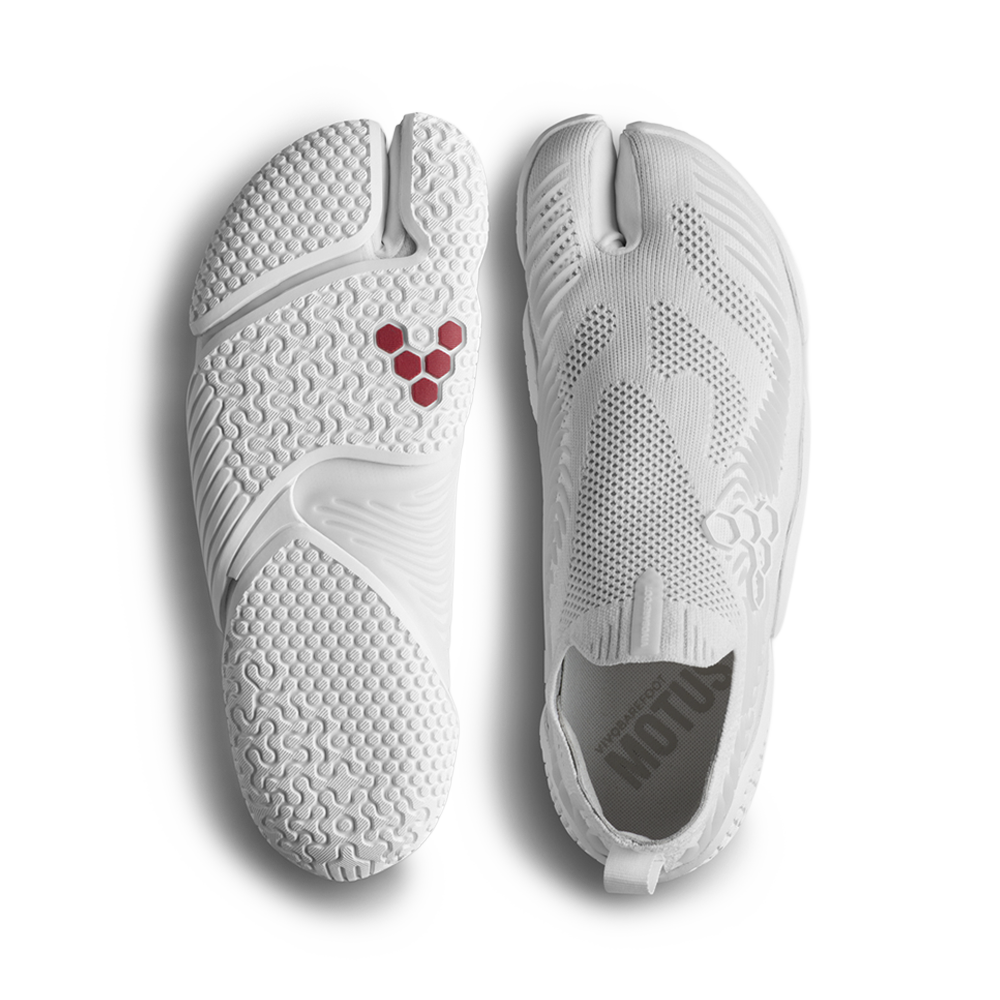 Vivobarefoot Motus Flex Tabi Womens Bright White
