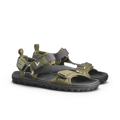 Vivobarefoot Tracker Ora Sandal Womens Dark Olive