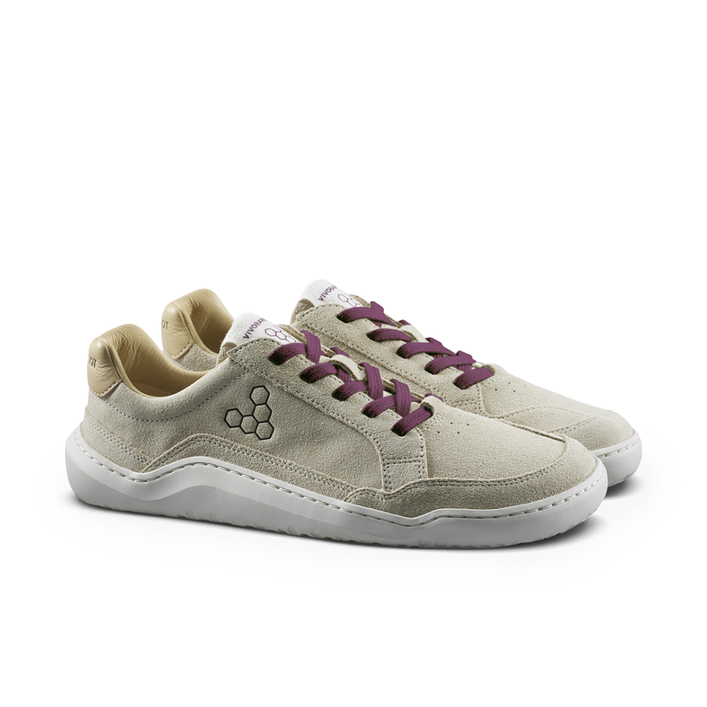 Vivobarefoot Gobi III Sneaker Leather Mens Sand/ Fig