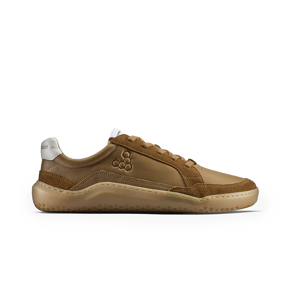 Vivobarefoot Gobi II Sneaker Premium Leather Womens Tan