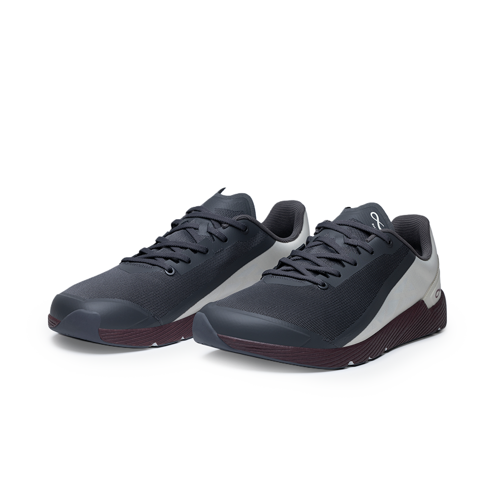 Notace Michi 1 Mens Grey/Burgundy