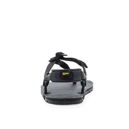 Luna Oso Flaco Winged Edition Black Sandals