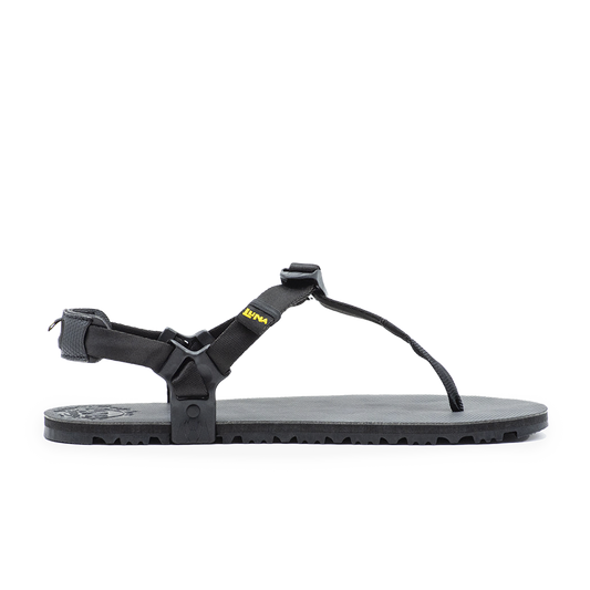 Luna Oso Flaco Winged Edition Black Sandals