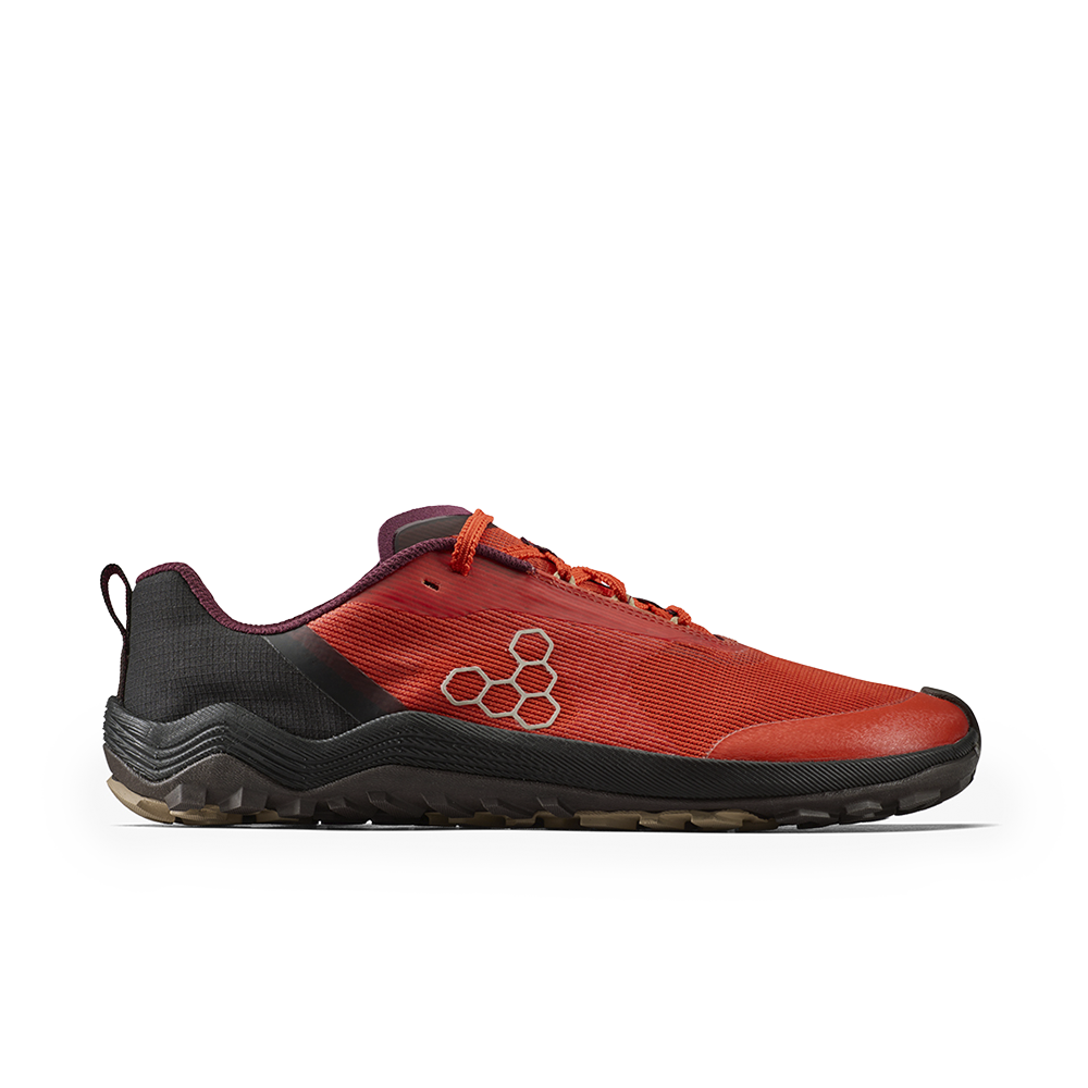 Vivobarefoot Primus Trail Flow Mens Cherry Tomato
