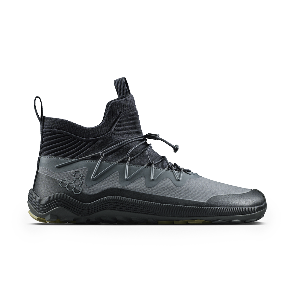 Vivobarefoot Primus Trail Flow Mid II Mens Dark Shadow
