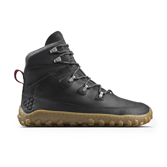 Vivobarefoot Tracker Leather At II Mens Obsidian