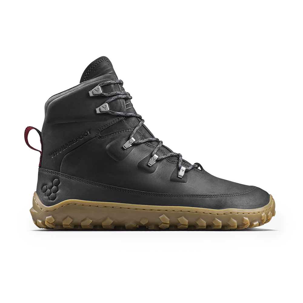 Vivobarefoot Tracker Leather At II Womens Obsidian