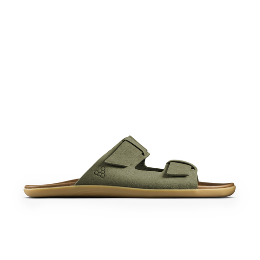 Vivobarefoot Sensus Yin Slide Mens Dark Olive