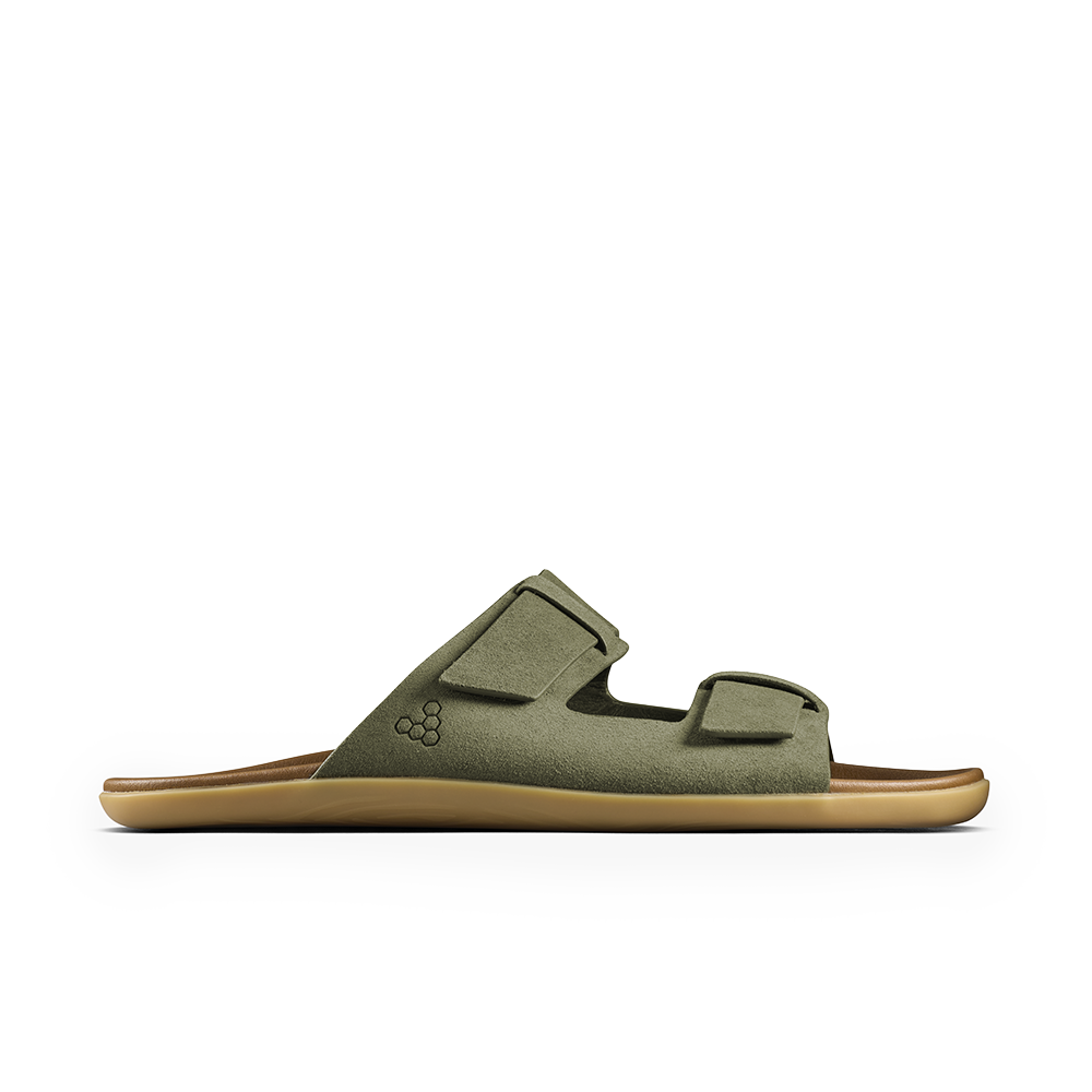 Vivobarefoot Sensus Yin Slide Mens Dark Olive