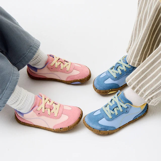 Groundies Panama Kids Sky Blue/Lemon Cream