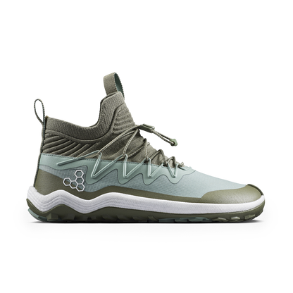 Vivobarefoot Primus Trail Flow Mid II Mens Glacial Green