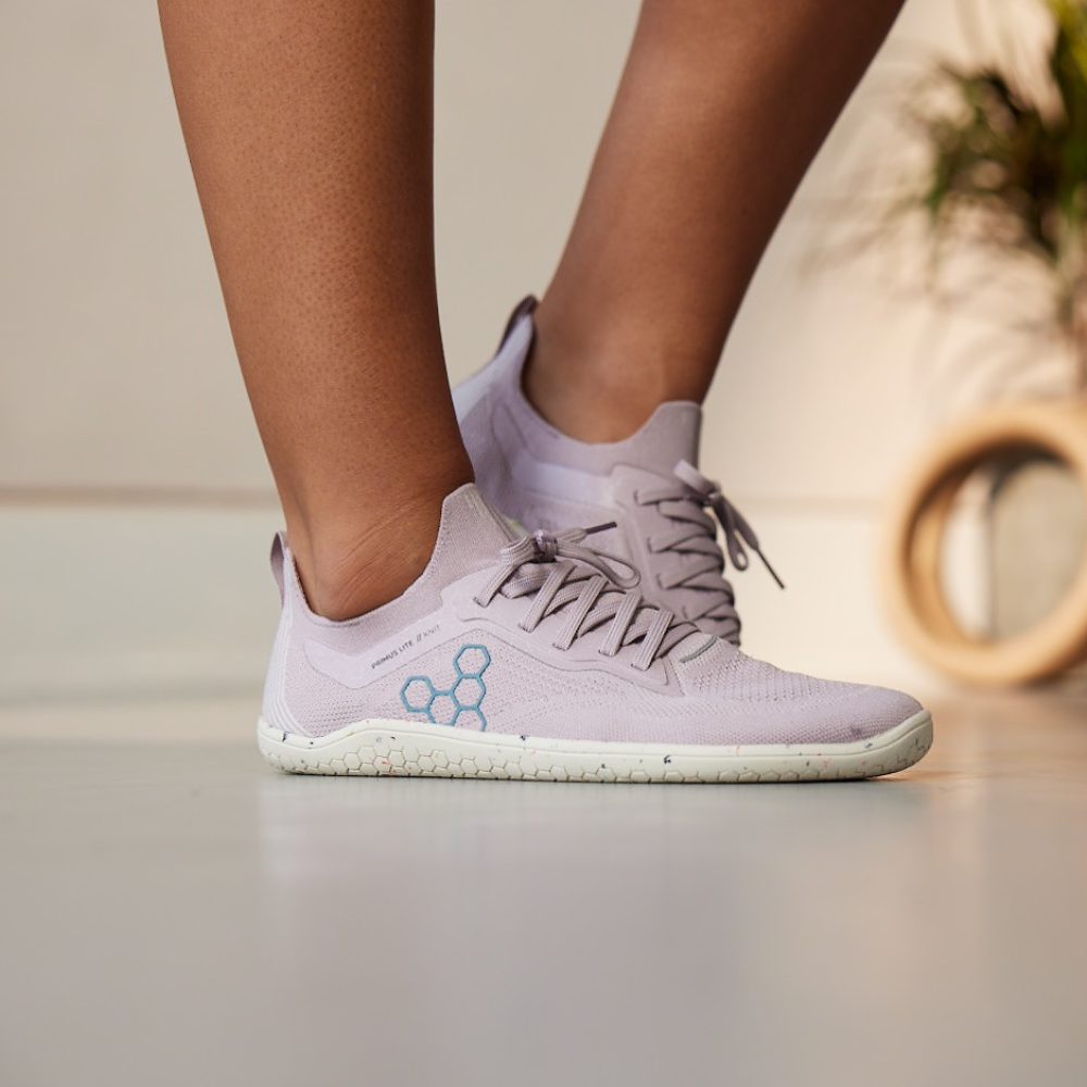 Vivobarefoot Primus Lite Knit Womens Violet Ice Sole Distribution NZ Sole Distribution New Zealand