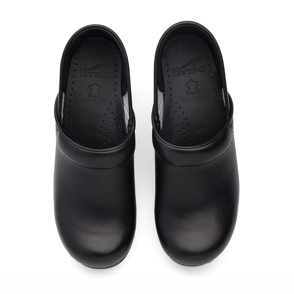 Dansko Wide Pro Black Box Clog Sole Distribution NZ Sole